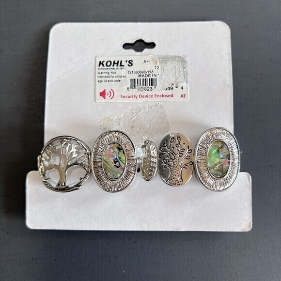 BELIEVE IN...BY L & J Stretch Bracelet Tree of life | Abalone Shell - Picture 6 of 10